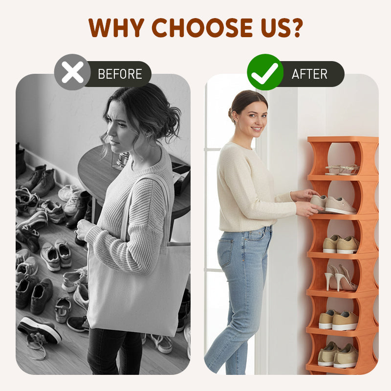 VertiStep – Verticaal Schoenenrek | 50% KORTING