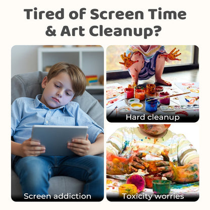 ColorFun – Vingerverfboek & Schilderset voor Kinderen