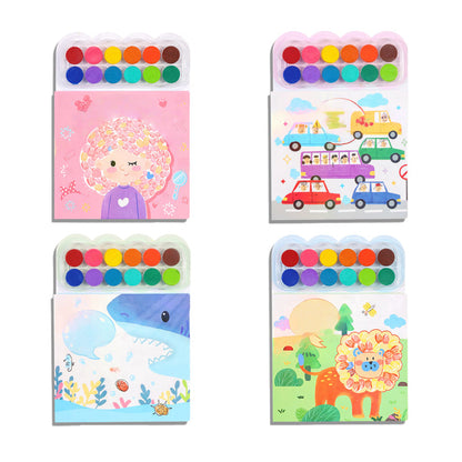 ColorFun – Vingerverfboek & Schilderset voor Kinderen