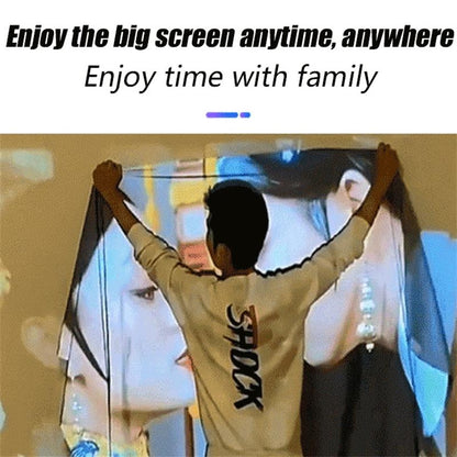 CineFlex – Opvouwbaar Projectiescherm | 50% KORTING