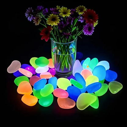 GlowPebbles — Glow Tuinstenen | 50% KORTING