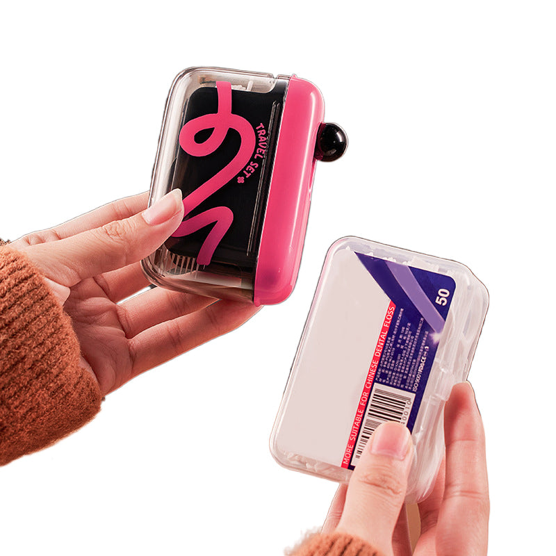 PopEase Tandenstoker Dispenser — Zachte Frisheid Overal