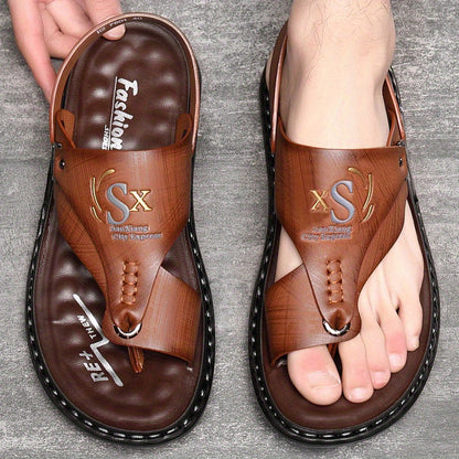 Kevin — Comfort Leren Slippers | 50% KORTING