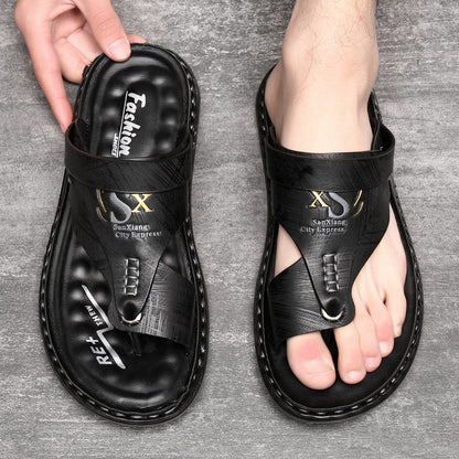 Kevin — Comfort Leren Slippers | 50% KORTING