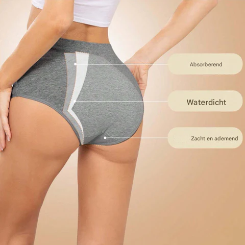 Alina - Katoenen ondergoed met hoge taille voor dames | 2+3 GRATIS