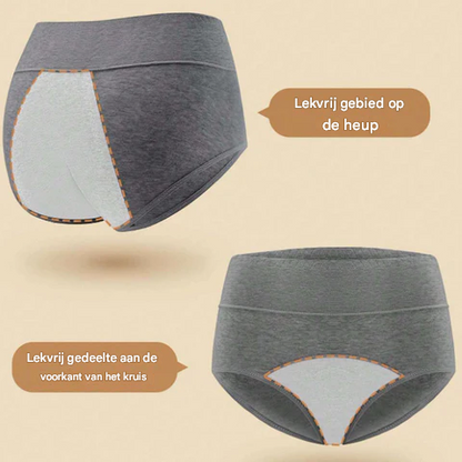 Alina - Katoenen ondergoed met hoge taille voor dames | 2+3 GRATIS