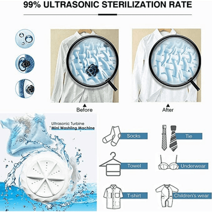 Mini-wasmachine & vaatwasser