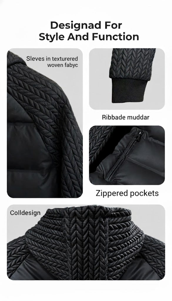 Robin – Warme Patchwork Hoodie | 50% KORTING