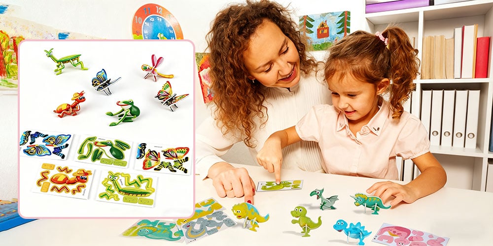 InsectMaster - DIY 3D creatieve insectenpapierpuzzel