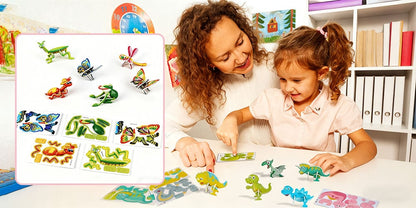 InsectMaster - DIY 3D creatieve insectenpapierpuzzel
