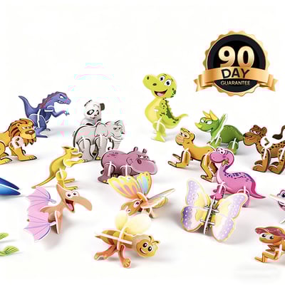 InsectMaster - DIY 3D creatieve insectenpapierpuzzel