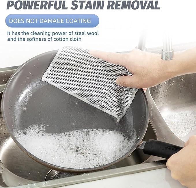 Multifunctionele draaddoeken voor natte en droge reiniging (10-pack)