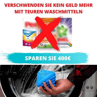 WashZilla™ biologische keramische wasbal | 50% KORTING