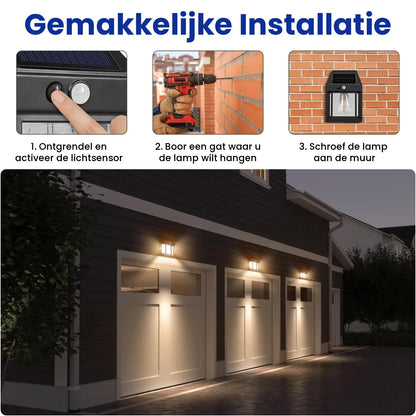 Lumy Light – Draadloze Tuinlamp op Zonne-energie | 1+1 GRATIS