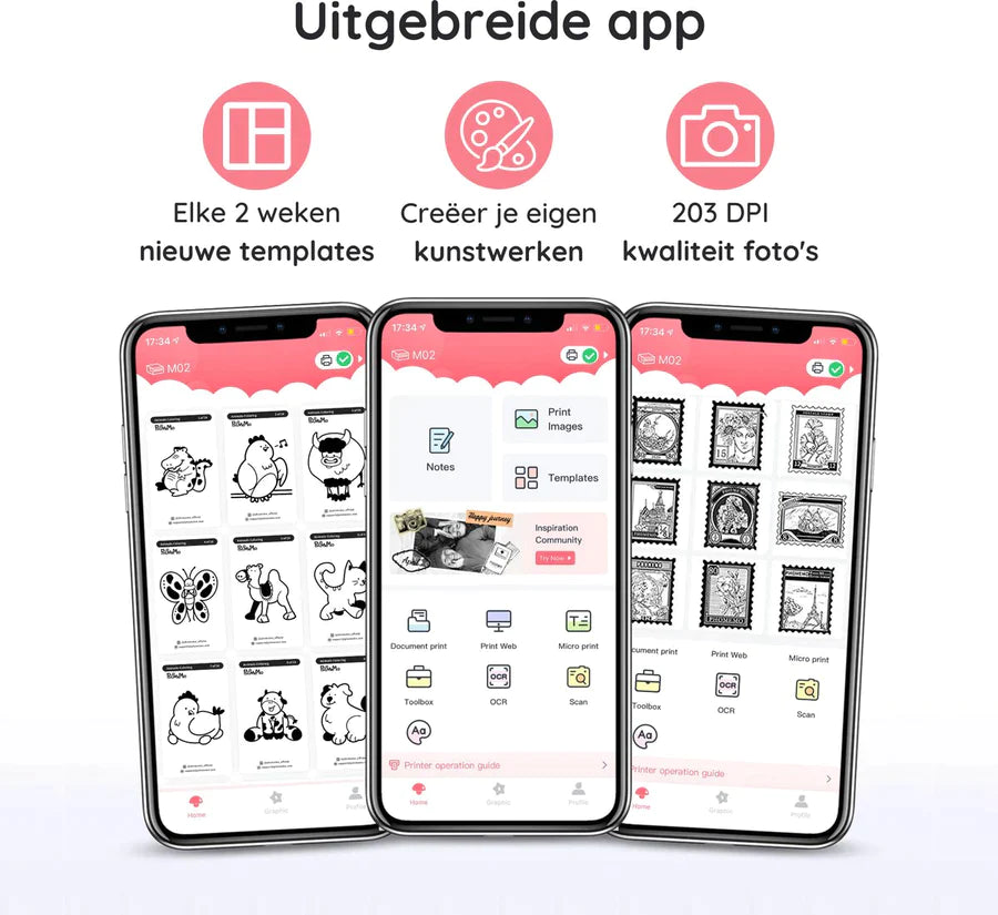 Mini Broekzak Printer™ + Gratis Printpapier - Geschikt voor IOS en Android | 50% KORTING