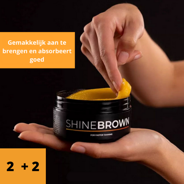 SunnyGlow -  Stralende Bruine Tint met Natuurlijke Hydratatie | 1+1 GRATIS