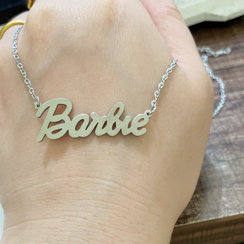 Mode Barbie Brief Ketting™ - Ontketen je innerlijke Barbie met de Modebrief Ketting!