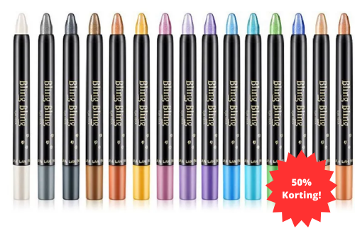 EyeGlam™ | Crèmige waterproof oogschaduwpotloden - Set van 15 stuks