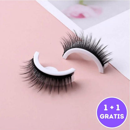 EverLashes™ - Herbruikbare natuurlijke plakwimpers voor alle omstandigheden - 1 + 1 gratis