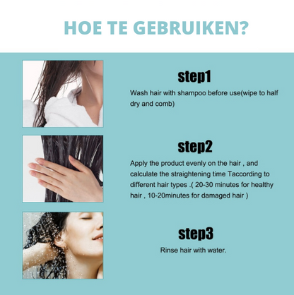 1+1 GRATIS | Manova™ Instant Haar Straightener - De beste Haarcrème van 2023