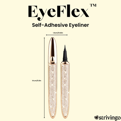 1+1 GRATIS | EyeFlex™ Zelfklevende Eyeliner Pen -  Geen lijm of magneten nodig